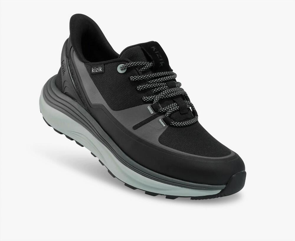 NEW KIZIK women's london at shoes in black/surf spray